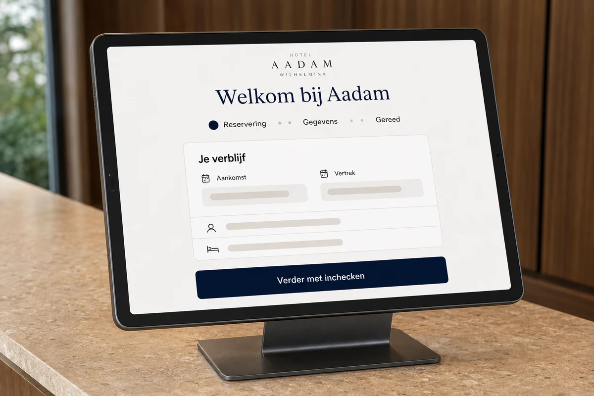 Product visualization of Hotel Aadam Wilhelmina